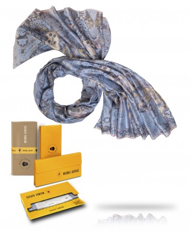 Палантин Женский SN40-MILLESIME/LILAS